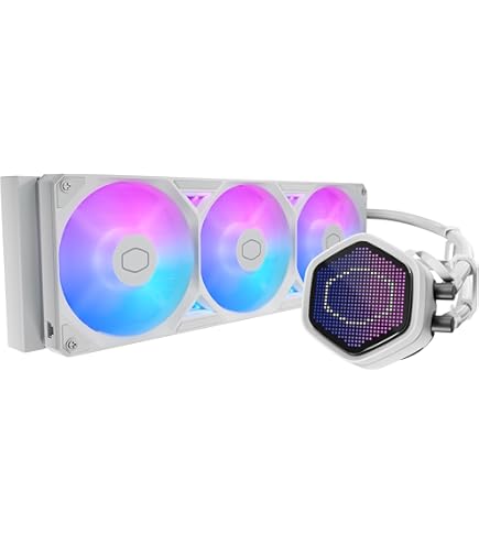Cooler Master ML 360 Atmos II VRM Fan新品 Amazon.co.jp: Cooler Master ML 360 Atmos II VRM Fan White 簡易水冷